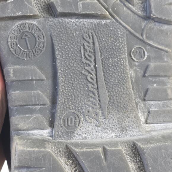 Blundstone Boots Mens Size 10.5 Black Chelsea Work Slip Resistant EH ASTM F2892 - Picture 12 of 14